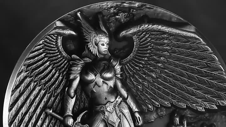 Valkyrie – Legends of Asgard Series – 3oz Silver Coin $10 Tokelau 2016