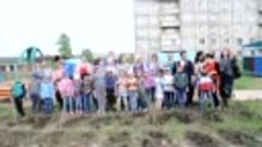 Сирень Победы в детском саду Журавленок, Ужур