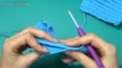 Вязание крючком. Урок 2. Столбики без накида.