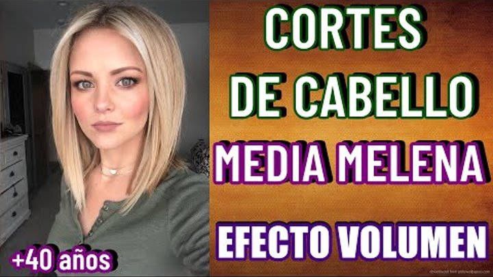 CORTES DE PELO MEDIA MELENA/CAPAS IDEAL PARA CABELLO FINO Y RIZADO C ...
