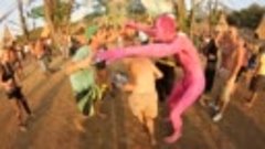Ozora Festival 2013 - The pink man by Vargem