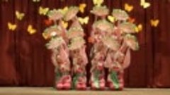 Китайский танец с веерами