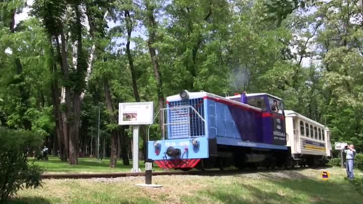 Киевская детская железная дорога - Открытие сезона 2022