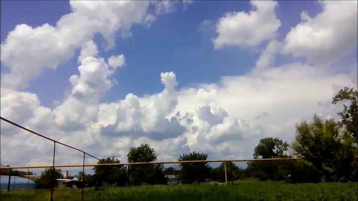 Облака над станицей Кирпильской (28.05.17)
