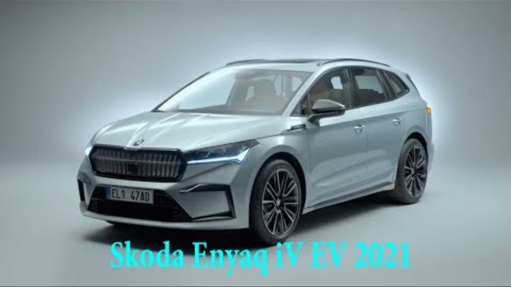 Skoda Enyaq iV EV 2021 полный видеообзор. Skoda ENYAQ 50 iV, 60 iV,  ...