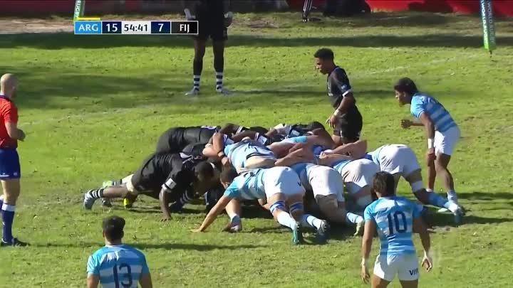 2019.06.08 World Rugby Championship U20s - Argentina vs Fiji - FULL MATCH