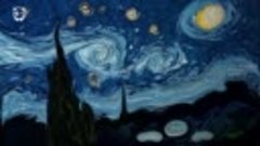 Это фантастика! Звёздная ночь Ван Гога, нарисованная на воде