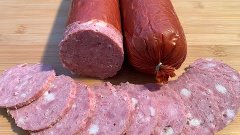 Украинская варено копченая колбаса   Ukrainische Kochsalami