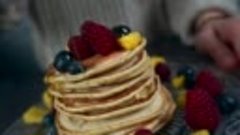 Pancakes B-roll, video handheld _ Vidéo Recette de Cuisine _...