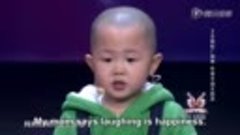Танцующий мальчик 3-х лет из Китая