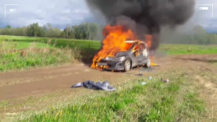 Peugeot 308 - сгорел мой Пыжик!