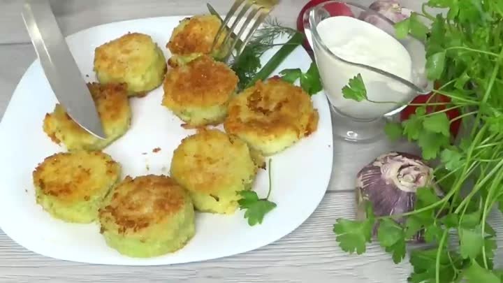 Кабачки Рецепт! И мясо НЕ надо! Вкусно  УЛЕТАЮ на УРА !Кабачки с Сыр ...