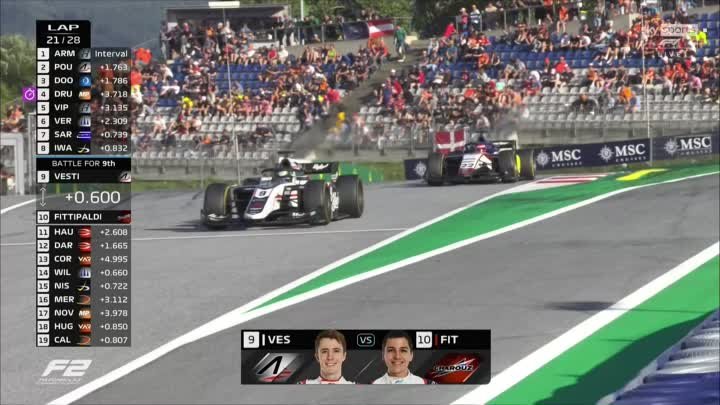 Ф2 Австрия гонка 1 ПЭ [09.07.22 22-50][Sky Sports F1]