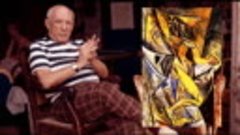 Ю. Гарин  -  портрет  работы  Пабло  Пикассо