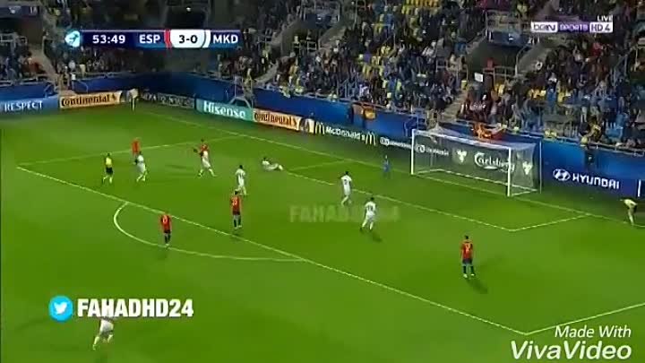 Евро-2017 (U-21) 

// Испания 5:0 Македония. Хет-трик Асенсио🔥🔥🔥
