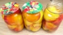 Персики в сиропе | Peaches in syrup