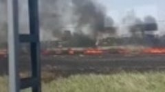 Пожар на станции Сафьяново