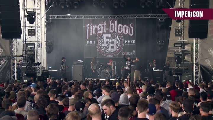 First Blood - Suffocate (Official HD Live Video)