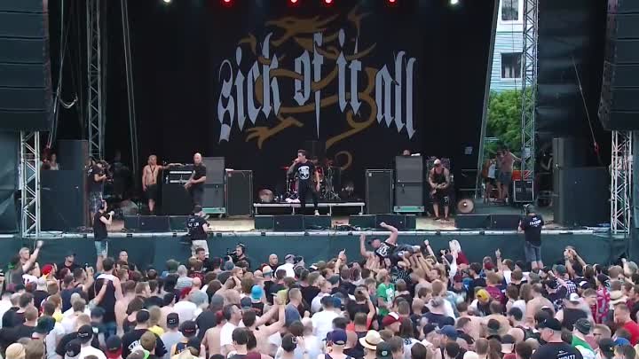 Sick of it All - Step Down - Official Livevideo Vainstream 2015