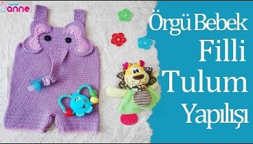orgu bebek tulum filli tulum modeli yapilisi canim anne