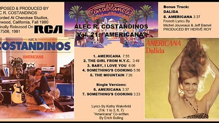 Alec R. Costandinos - Americana (1981)
