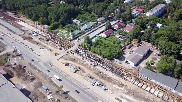 Строительство туннеля для трамваев (г. Самара) 17.08.2017