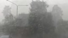 Непогода снова обрушилась на Москву и область.