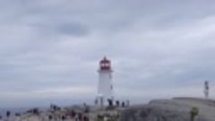 Peggy&#39;s Cove. Margaret Bay. Место сильных ветров и сильных д...