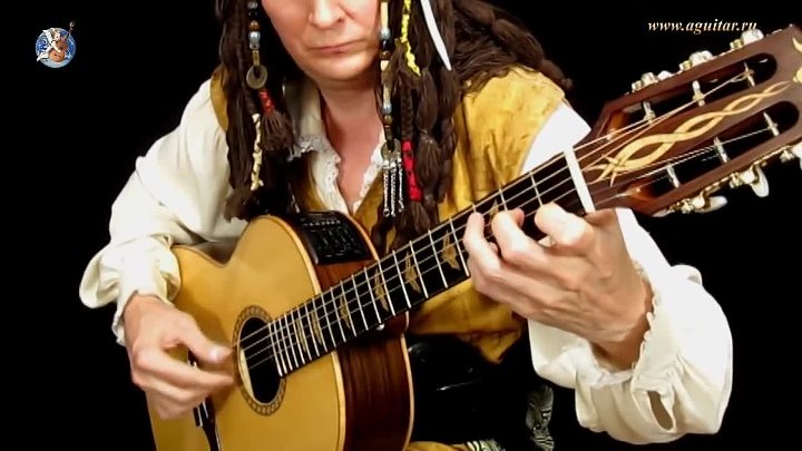 Пират с гитарой. Море на скрипке карибская