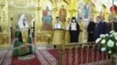 Проповедь Святейшего Патриарха Кирилла после освящения Троиц...