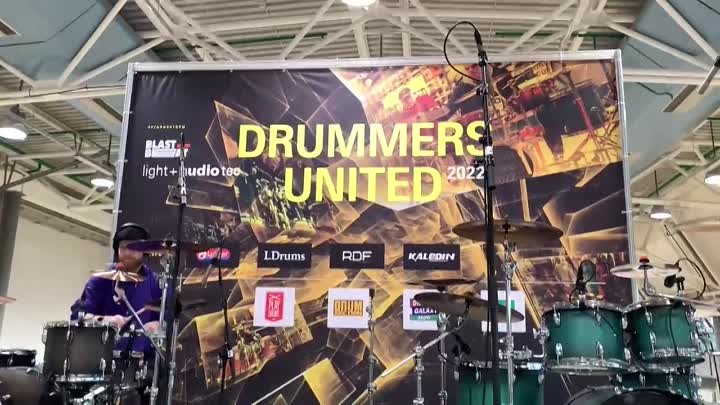 Саундчек на Drummers United 2022