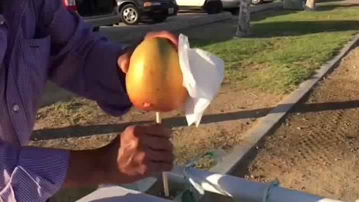 Как красиво подать манго