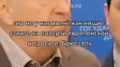 *** Владимир Жириновский про Украину. 

Не в бровь , а в гла...