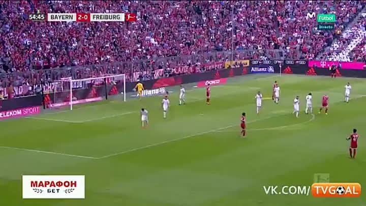 Бавария 5-0 Фрайбург | Обзор матча