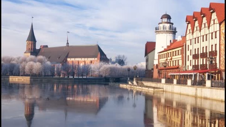 Königsberg-Калининград. Зимний город