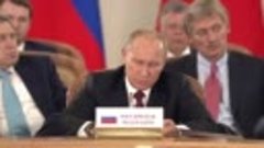 Путин провел заседание Совета глав государств СНГ в расширен...