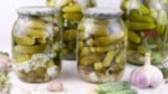 🥒Маринованные корнишоны как в магазине! Кисло-сладкие огурц...