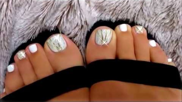 Зимний педикюр фото Зимний педикюр фото