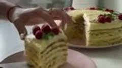 Творожный торт Наполеон ( рецепт )
