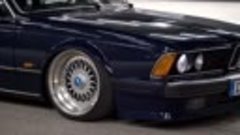 BMW 635 CSI _ Bagged on 18_ BBS RS _ Airlift Performance