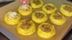 Картофельные гнезда с грибами ( рецепт )