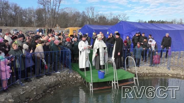 Крещение в Лабинске 2023 г