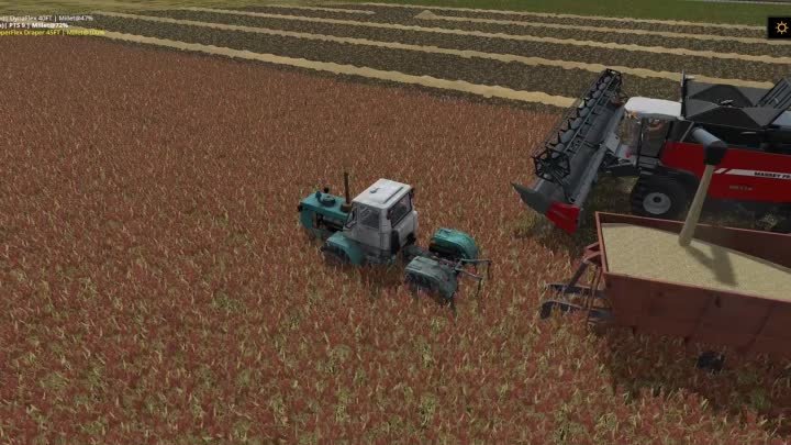 Farming Simulator 2017 |  Т-150К + ПТС 9 прицеп