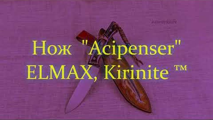 Нож   "Acipenser"   ELMAX, Kirinite ™.