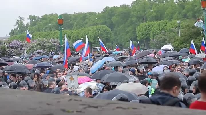 Телевизор против улицы. Вспоминаем . как это было! Митинги 12 июня