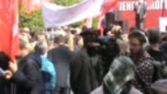 Митинг против грабительской пенсионной реформы