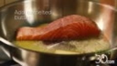 Perfect Pan Seared Salmon with Lemon butter Cream Sauce and ...