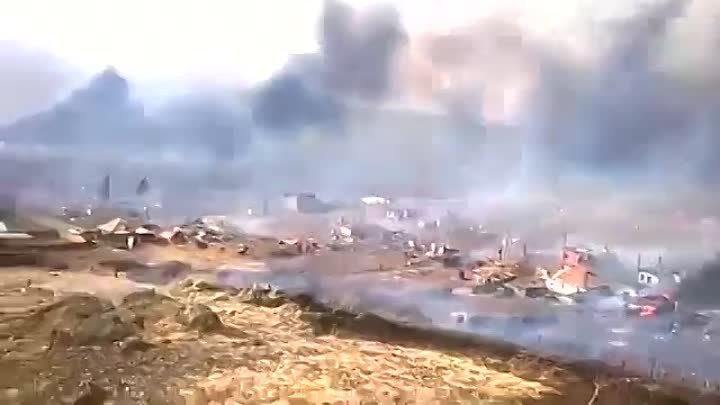 13 апреля 2015 - Хакасия_ горят свыше тысячи домов есть жертвы