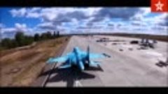 Страшный российский истребитель Су-35С в огневом действии