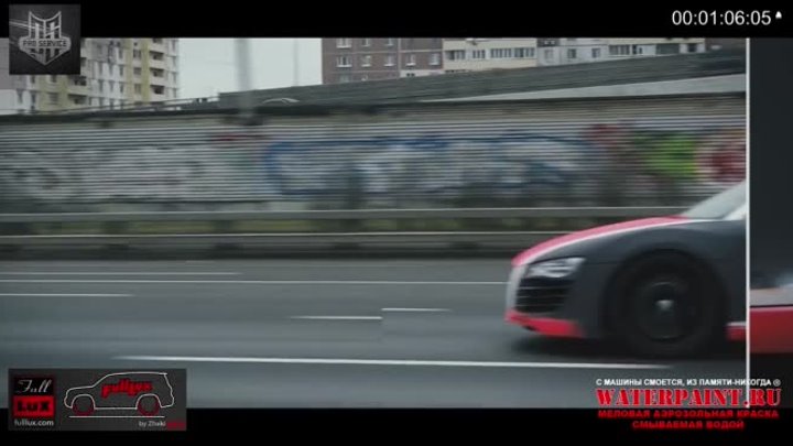 AUDI R8 И WATERPAINT.RU В ГОСТЯХ У ЖЕКИЧА ДУБРОВСКОГО НА YOUTUBE (3)